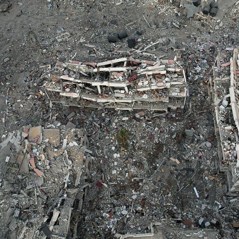 Gaza desde las alturas