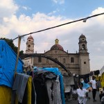 Desalojo forzado de migrantes en la Plaza de la Soledad