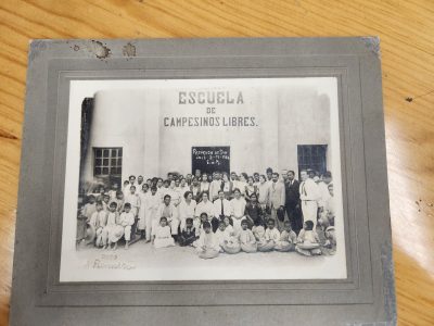 “Escuela de Campesinos Libres” Recuerdo de San José, Cuautla, Morelos, 19 de marzo de 1924, exp. 67, caja 5.