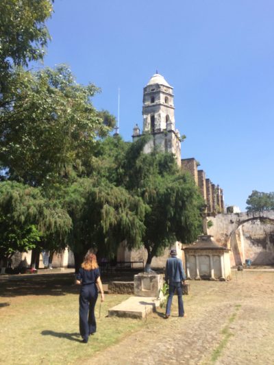 Anne Dufourmantelle en Tepoztlán
(Foto: Cortesía del autor)