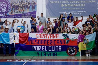 Caravana Mesoamérica por el Clima y la Vida en Guatemala. Créditos a Lizbeth Hernández, Ig:@abismada_